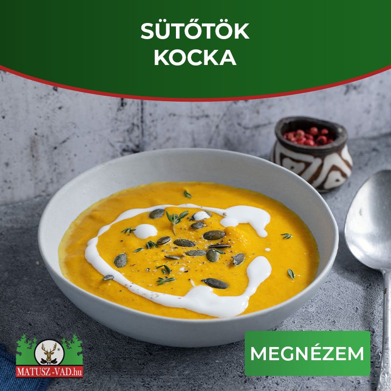 Sütőtök kocka